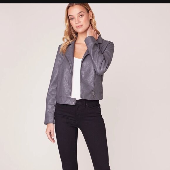 Jack by BB Dakota TAKE IT FOR A SPIN MOTO JACKET - Picture 1 of 4